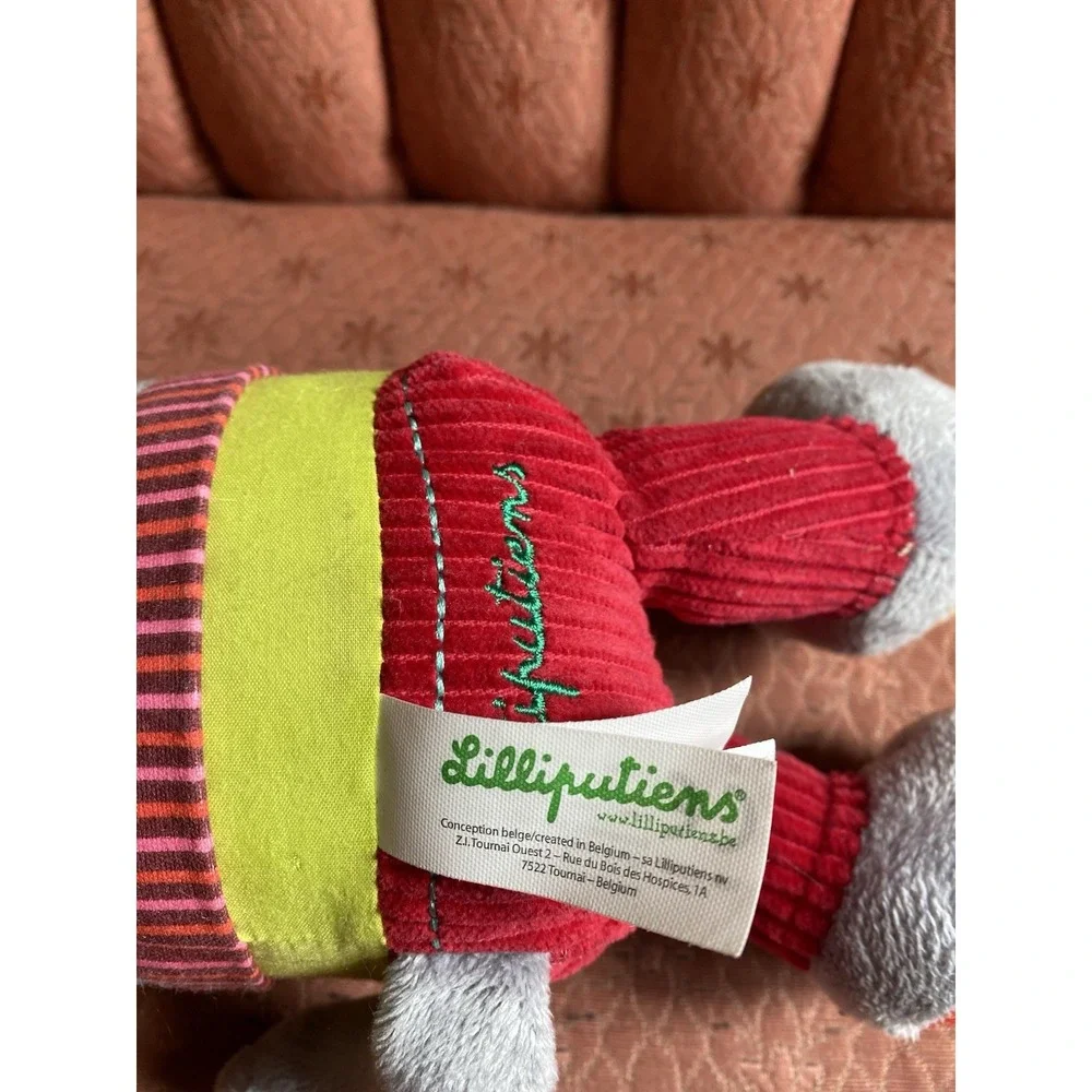 Lilliputiens Plush Nicolas Wolf Musical Cuddle 14